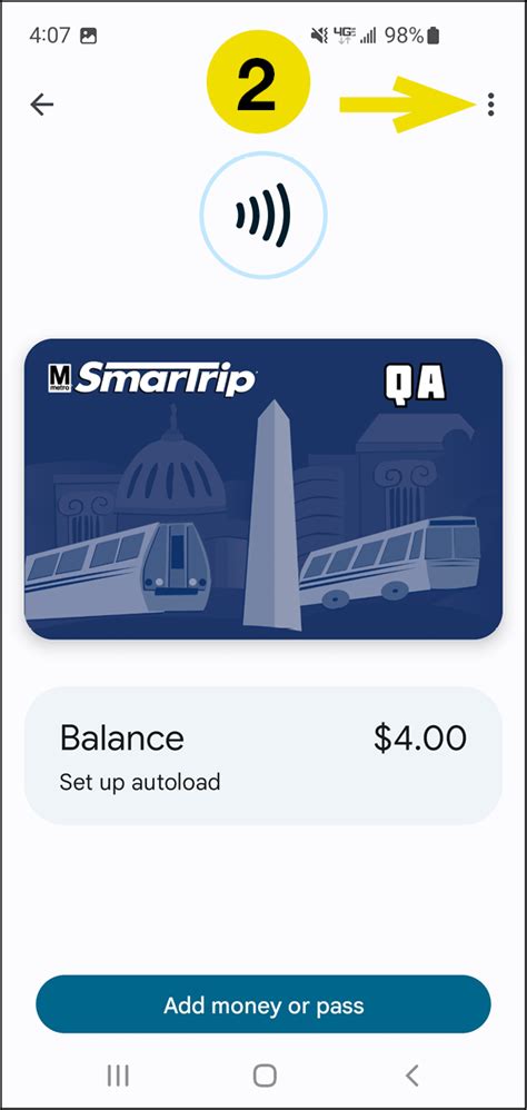 transfers wmata smart card|WMATA smartrip card number.